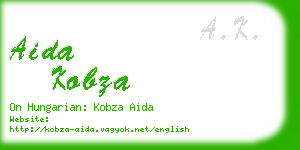 aida kobza business card